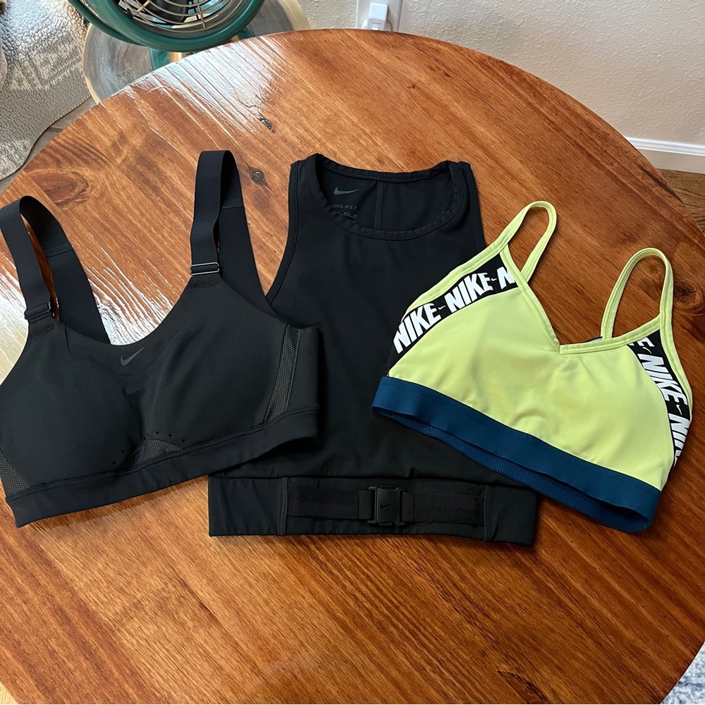 Bundle of Nike Sports Bras, Sz XS, NWOT